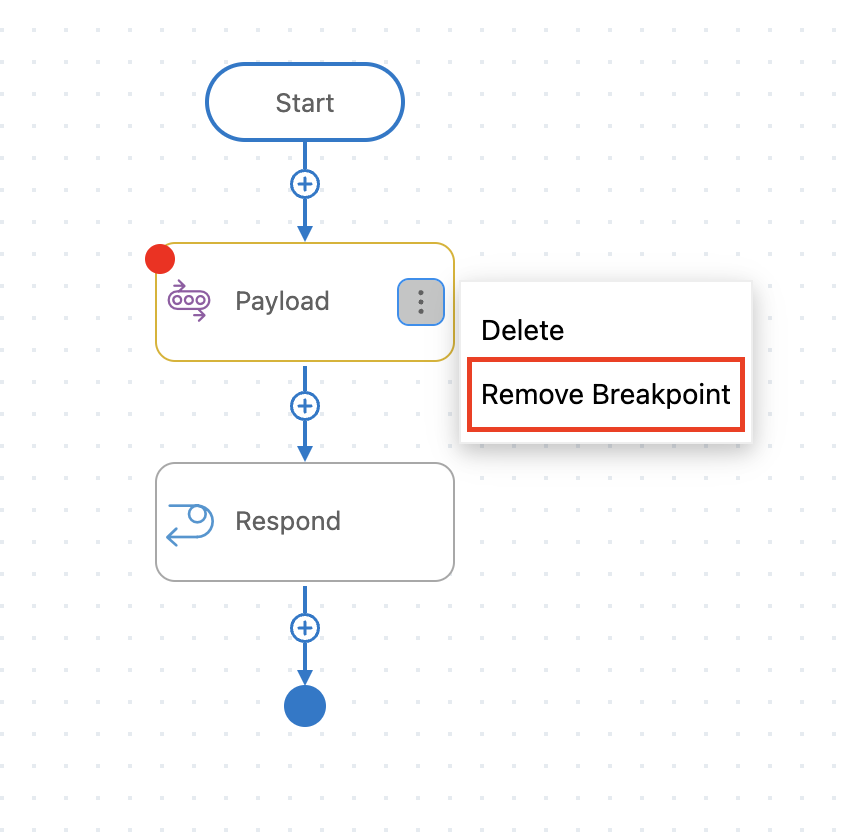 remove breakpoint