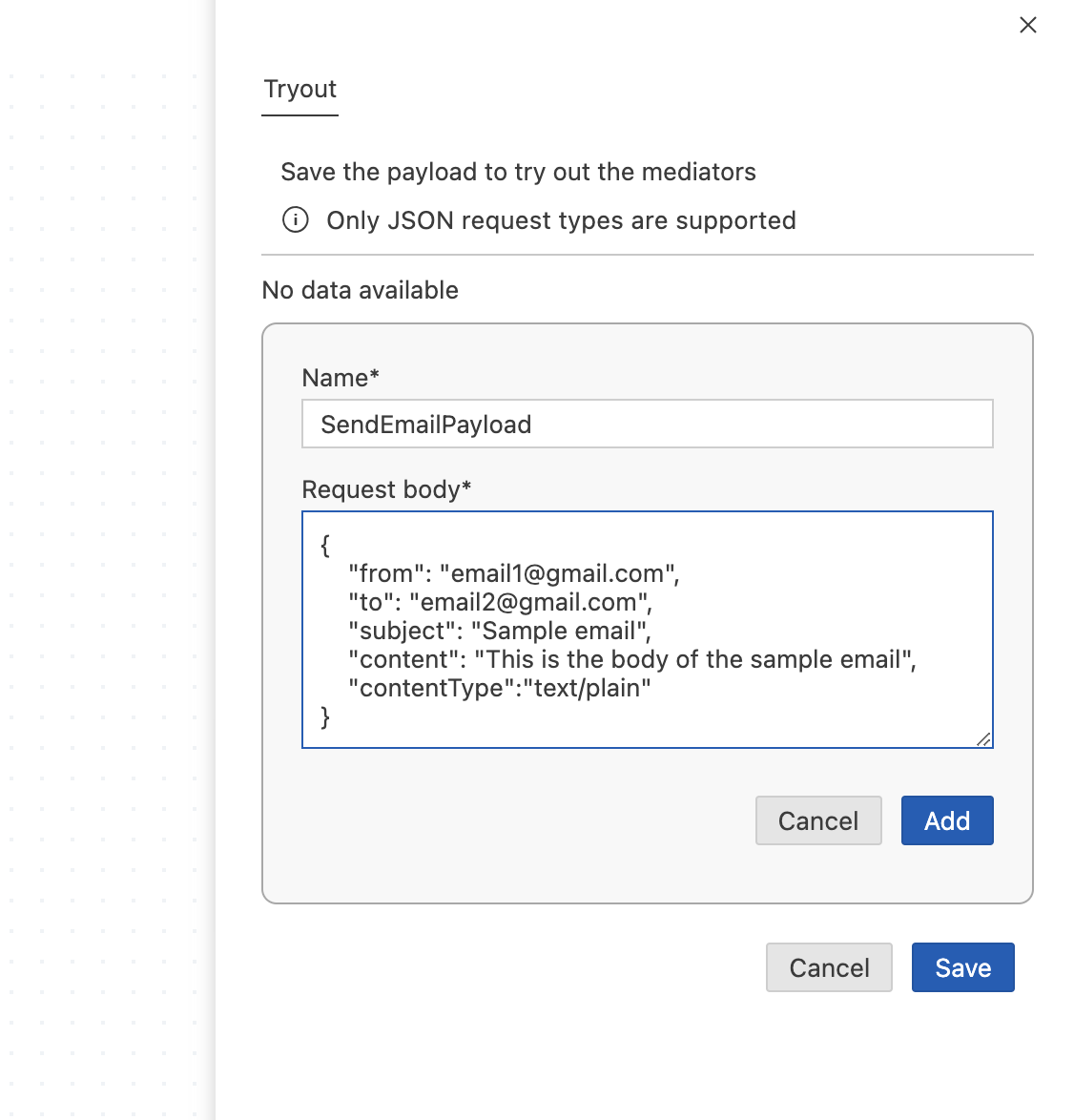Adding the API request.