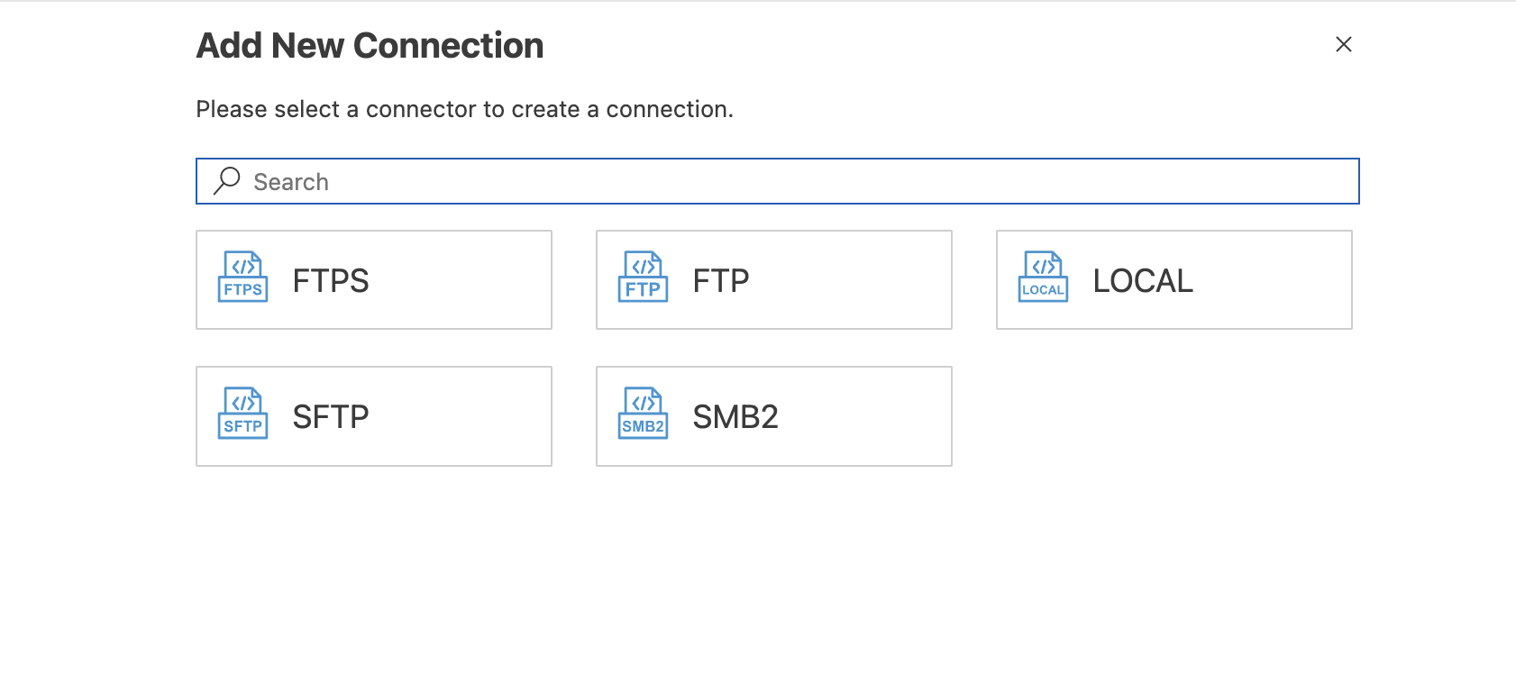 Create File Options