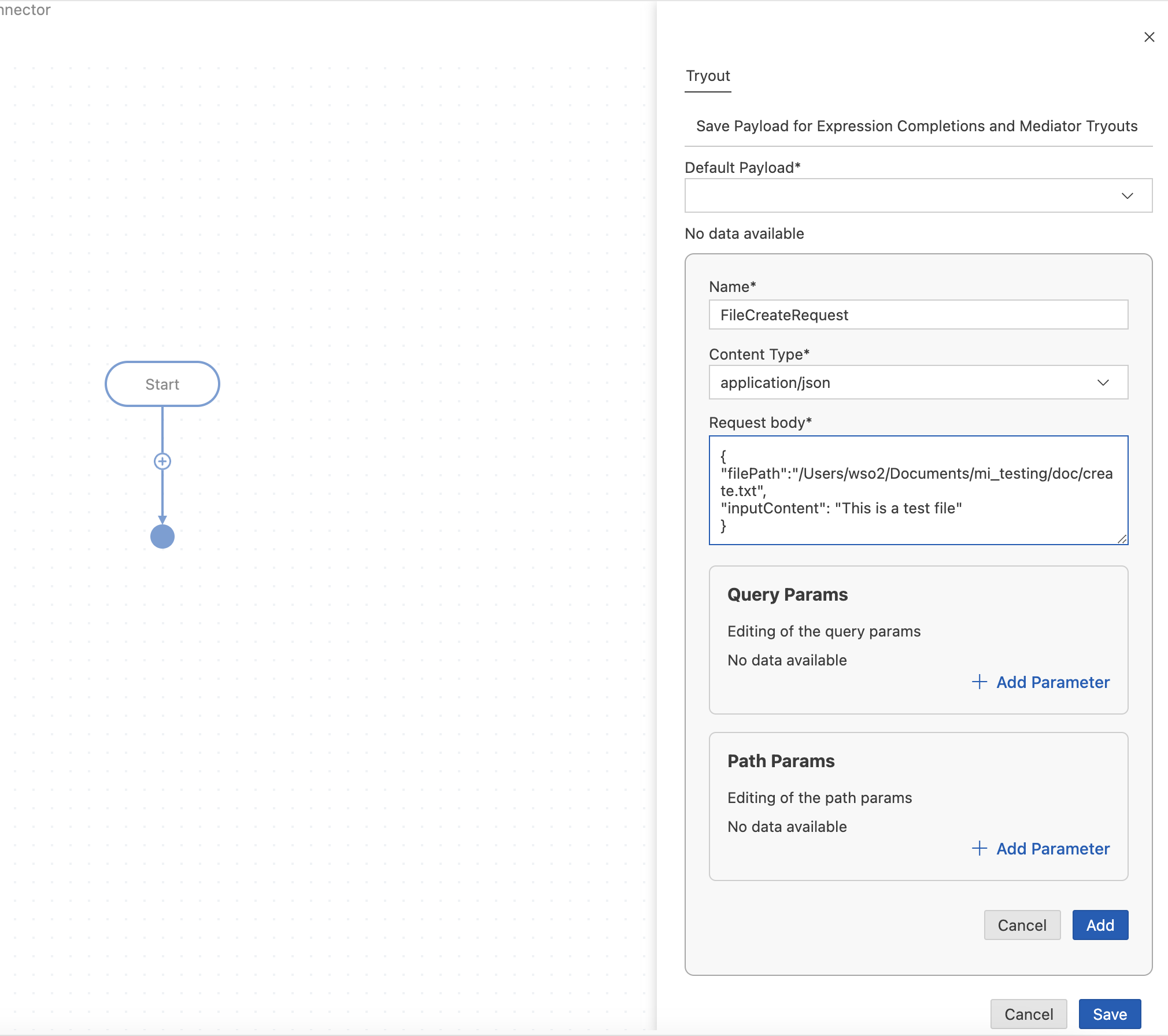 Adding the API request.