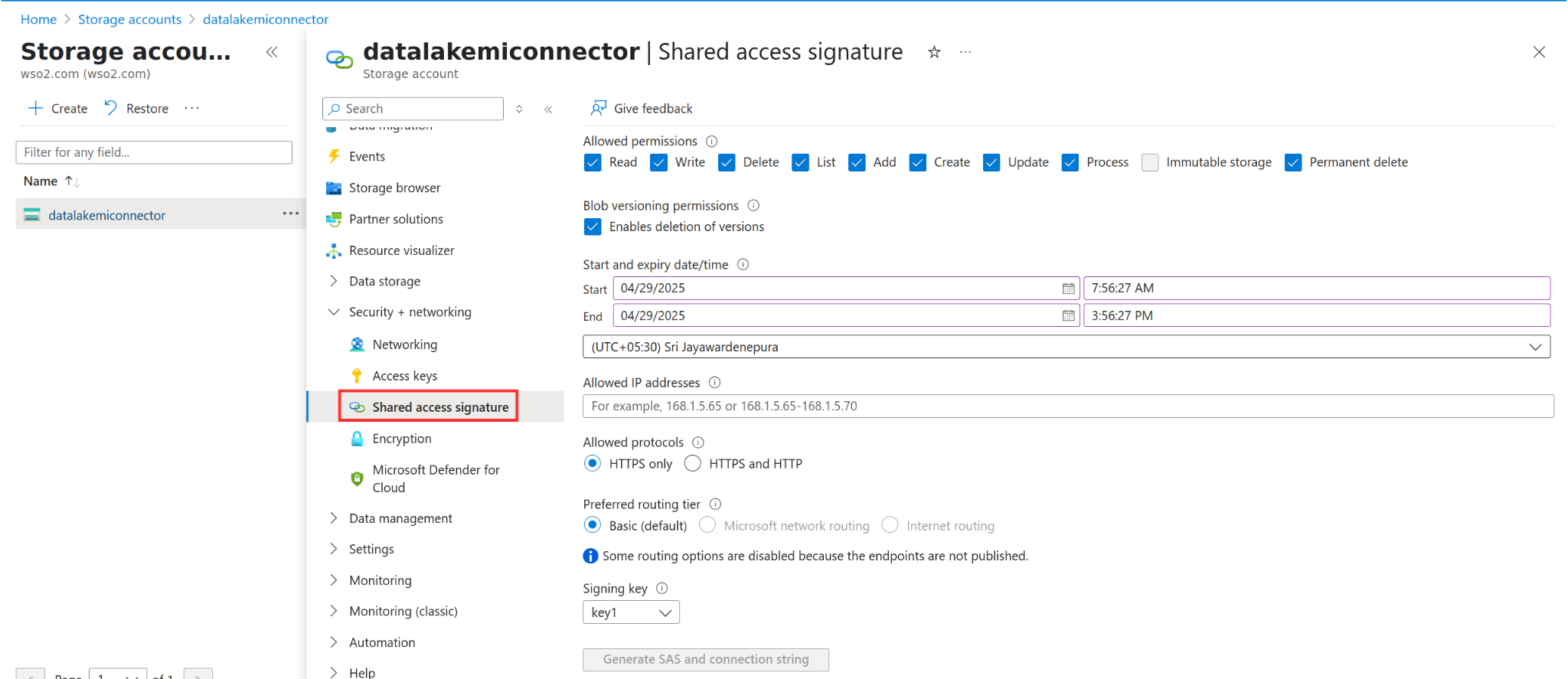 Copy access keys
