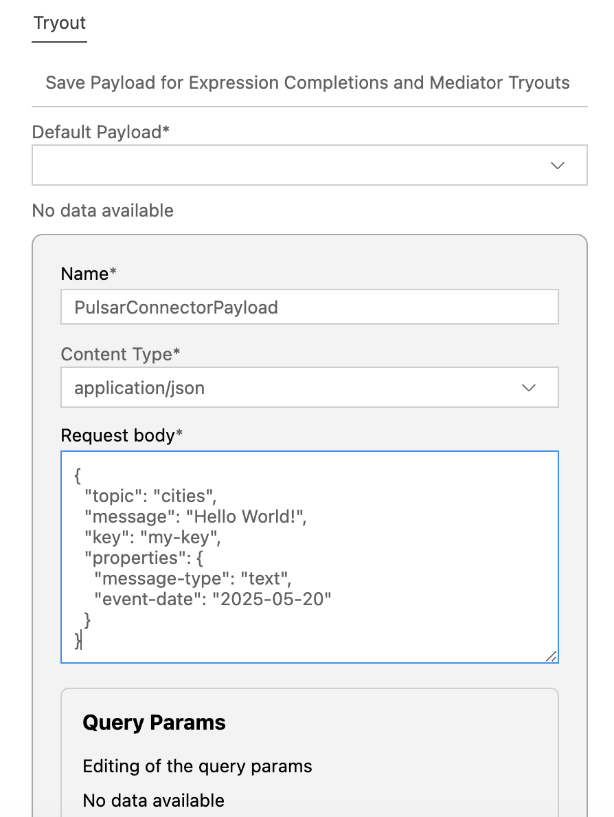 Adding the sample API request. Adding the API request.