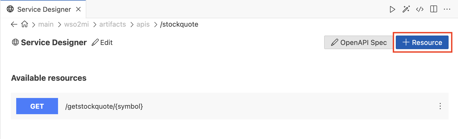 Add Resource