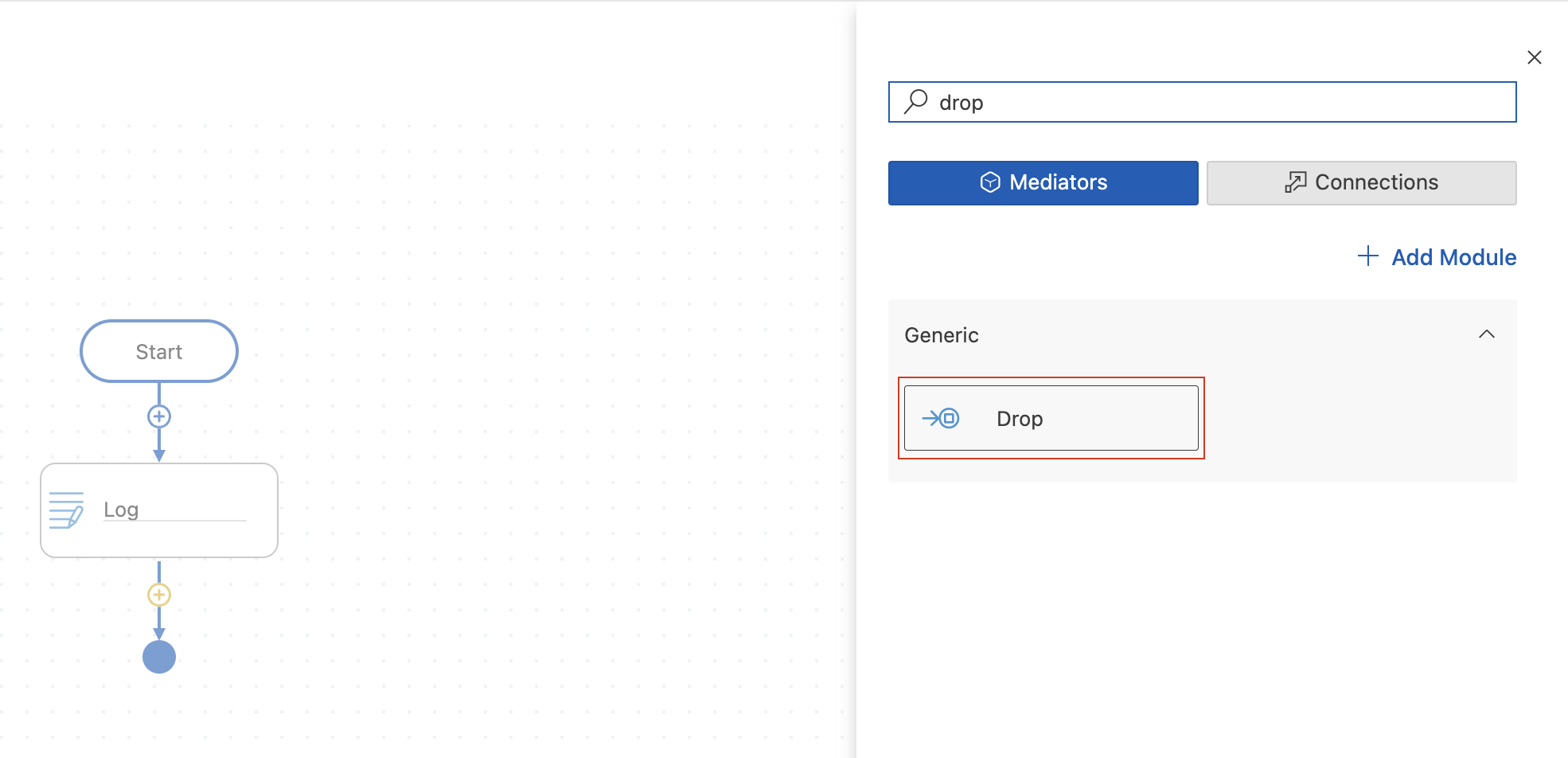 Add Drop Mediator