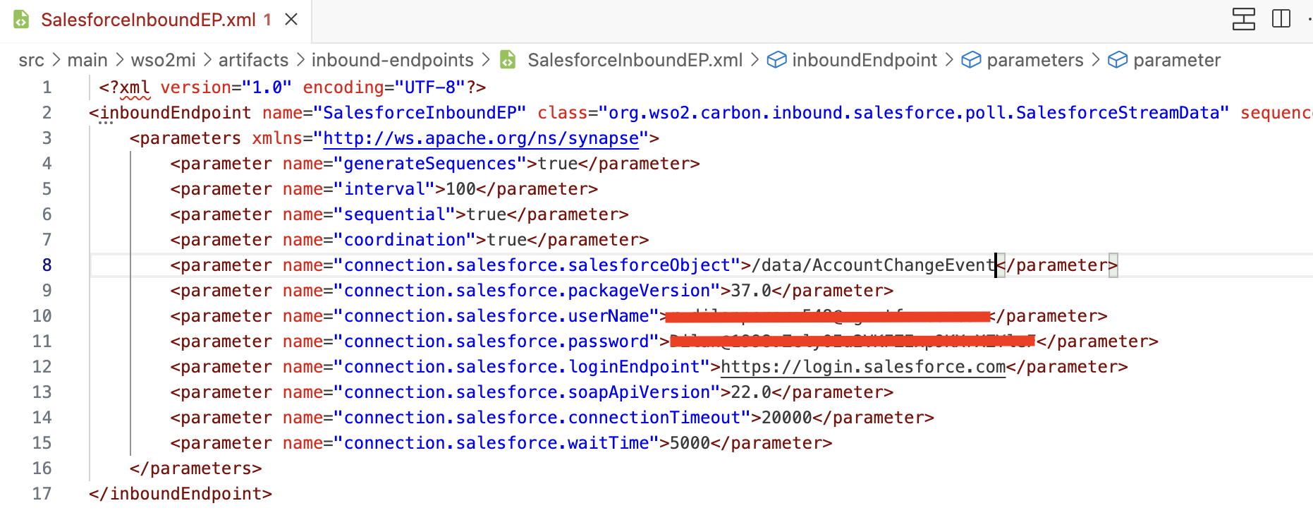 CDC Inbound Configuration