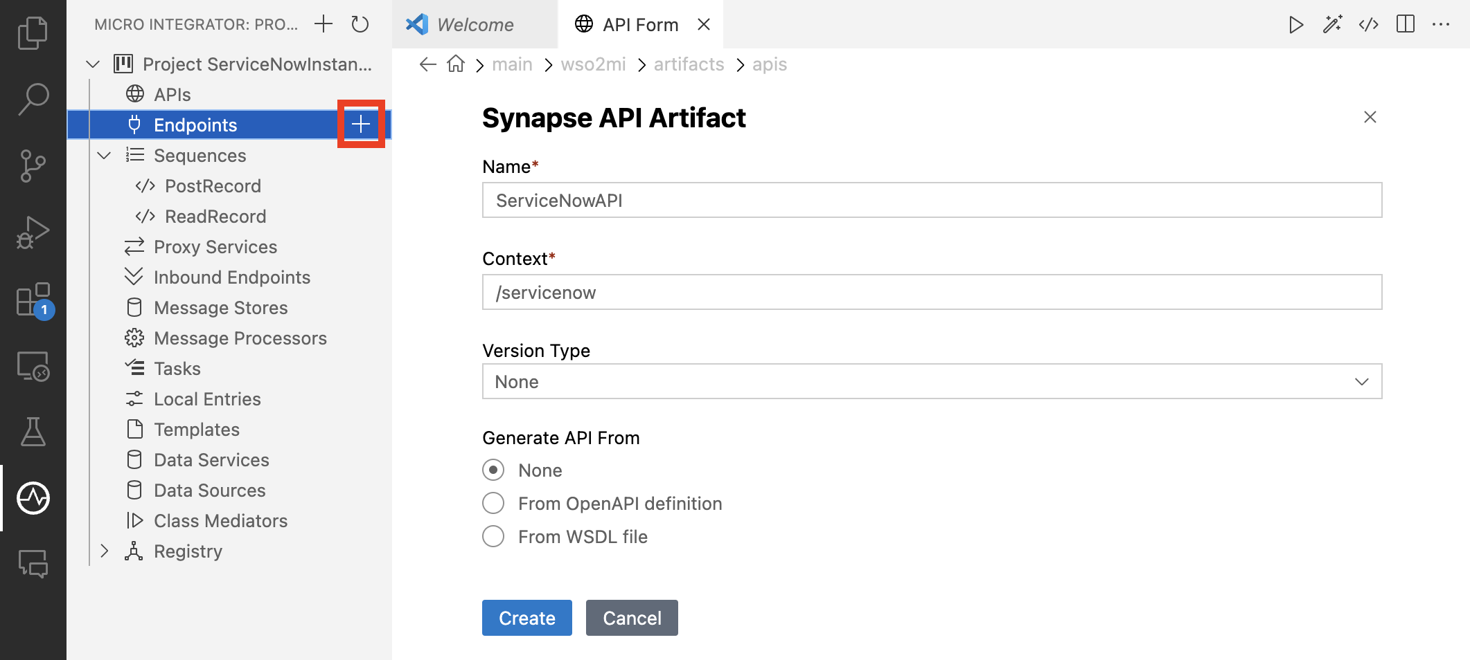 Adding Rest API