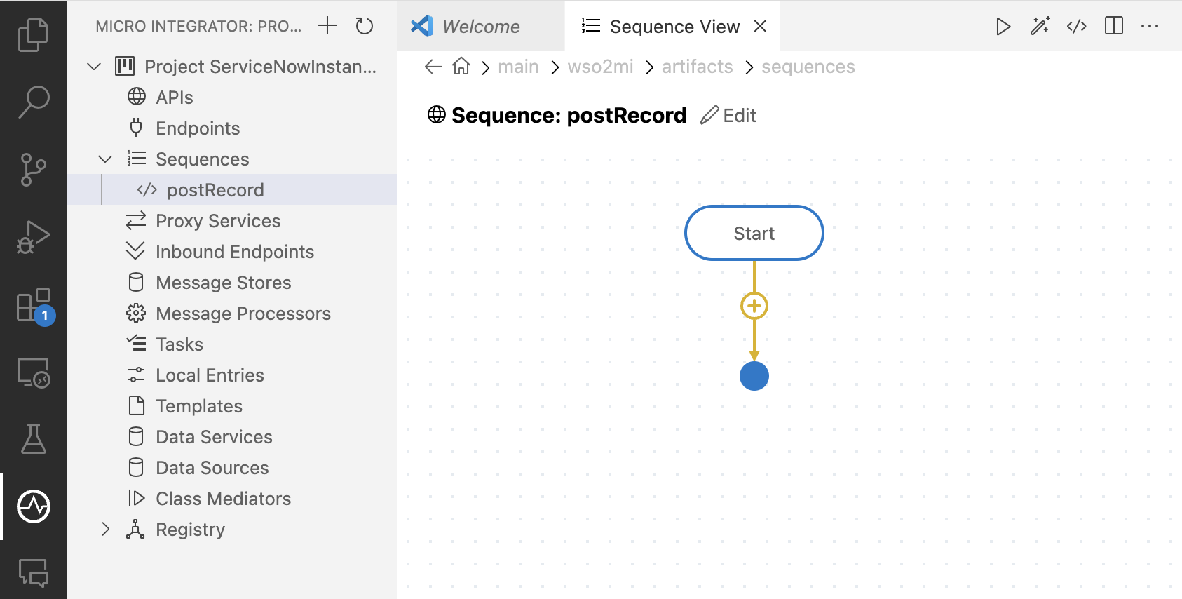Adding artifacts to Sequence