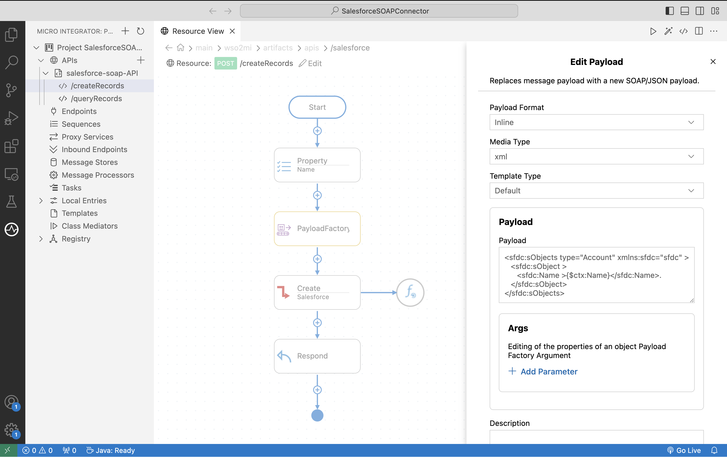 Add values to capture sObject value